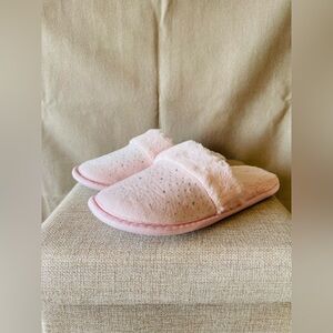 Cozy Pink Fuzzy Slippers